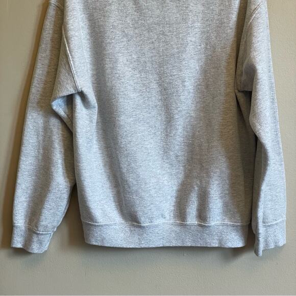 Disney M gray pullover sweatshirt black fandom preppy steamboat classic Mickey - Picture 7 of 7